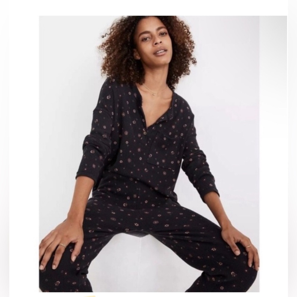 Madewell Waffleknit Pajama Set